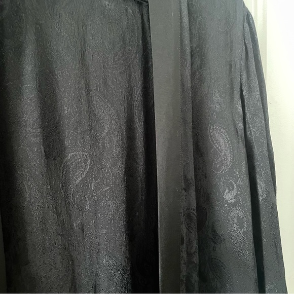 ZARA Paisley print monochromatic jacket bohemian style size S - Picture 3 of 5